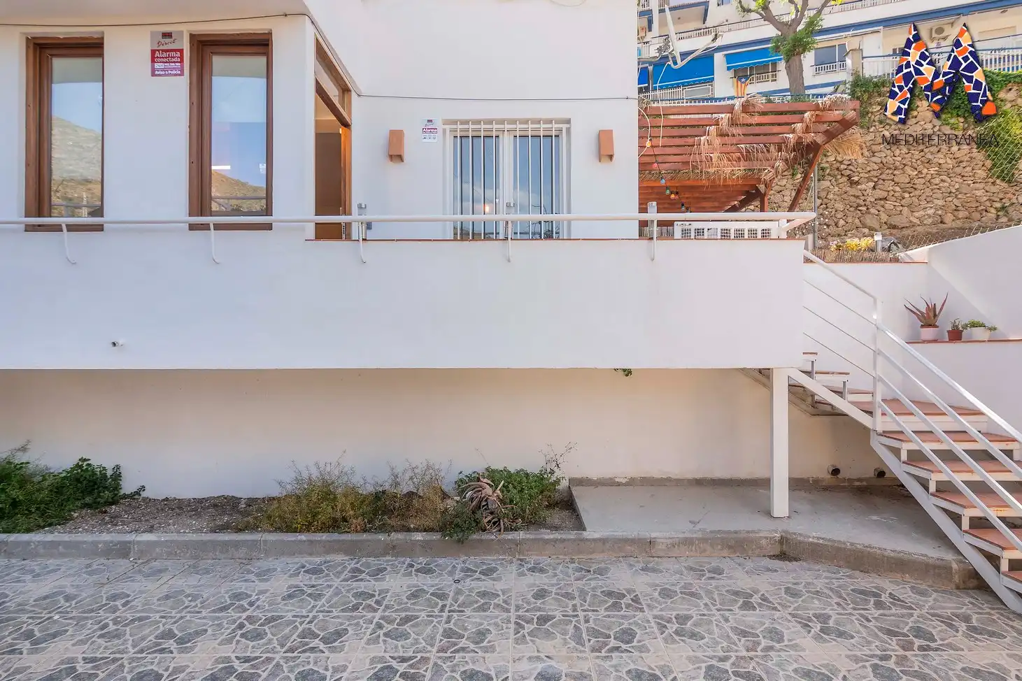 Vista exterior de Apartamento en venta en Castelldefels con Aire acondicionado, Calefacción y Terraza