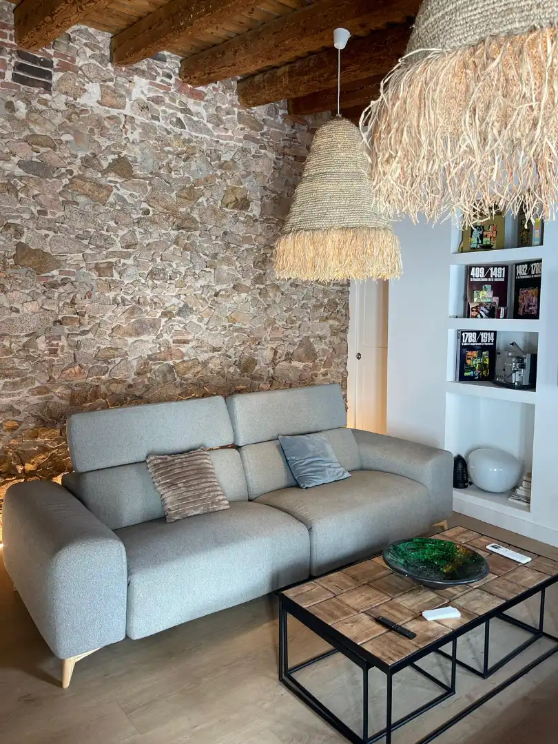 Sala de estar de Casa o chalet en venta en Sant Feliu de Guíxols con Aire acondicionado, Calefacción y Parquet