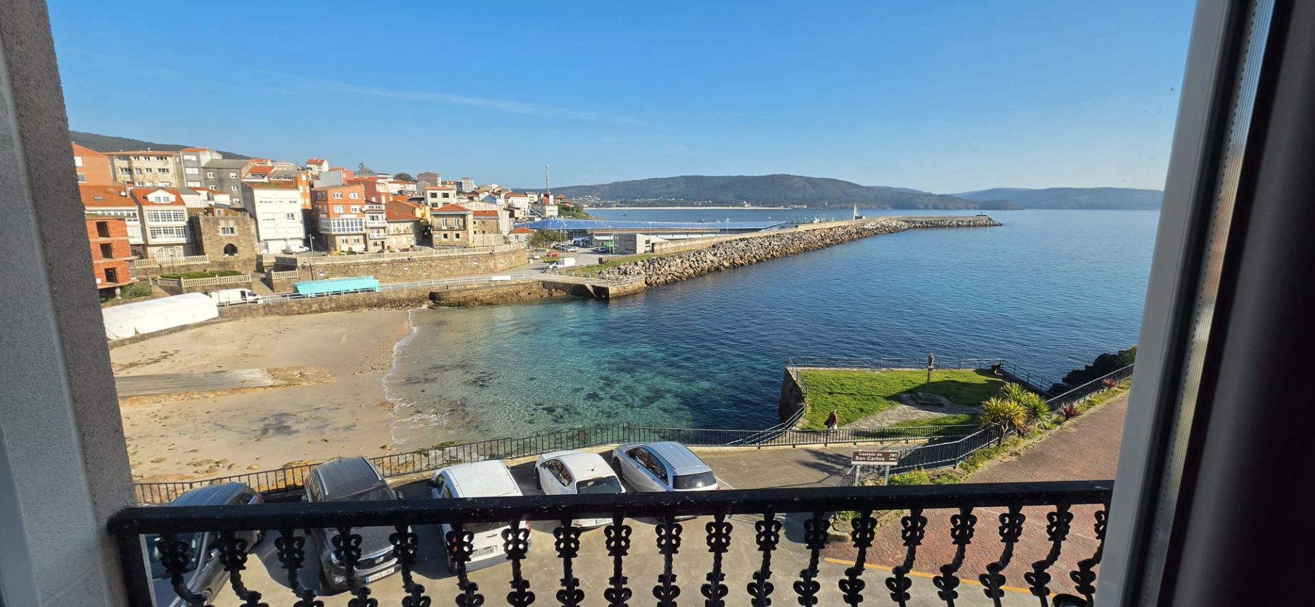 Vista exterior de Piso de alquiler en Fisterra con Amueblado, Horno y Lavadora