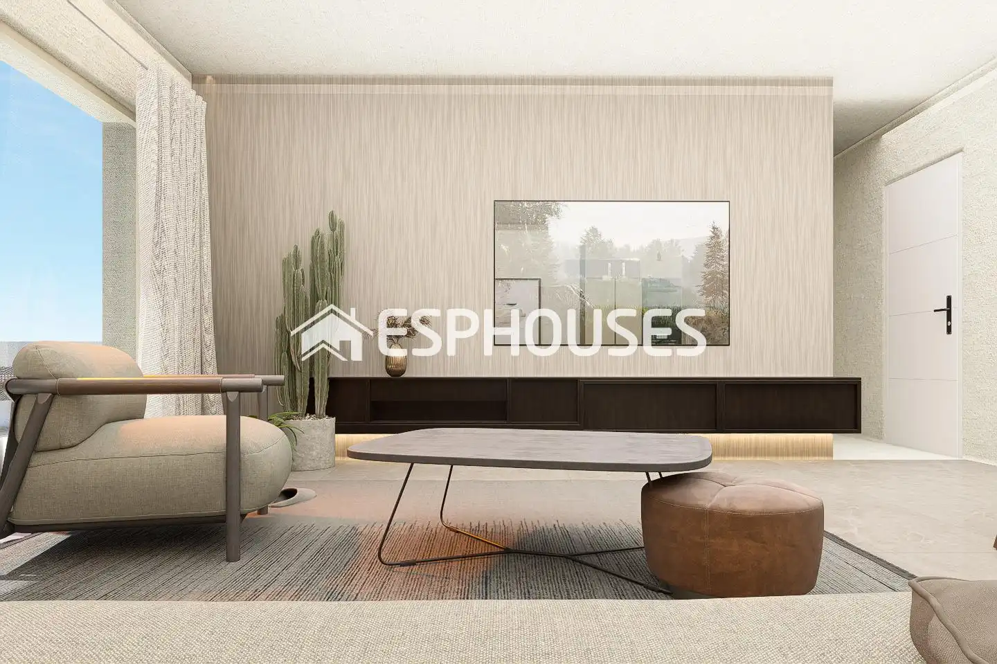 Sala de estar de Planta baja en venta en Pilar de la Horadada con Terraza, Balcón y Piscina comunitaria