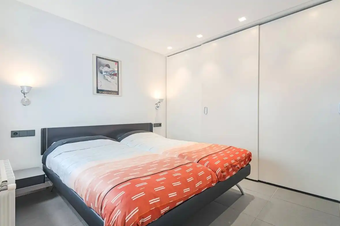 Dormitori de Apartament de lloguer en Valencia amb Aire condicionat, Calefacció i Terrassa