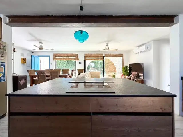 Cocina de Casa o chalet en venta en Dénia con Aire acondicionado, Calefacción y Jardín privado