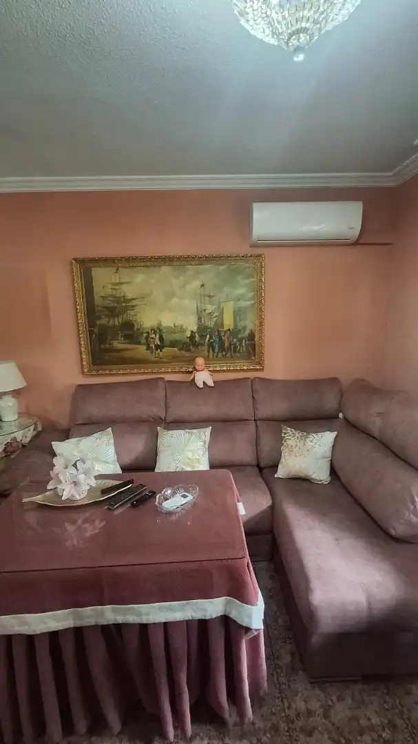 Living room of Detached homes for sale in Montequinto  with Air Conditioner, Private garden and Community pool