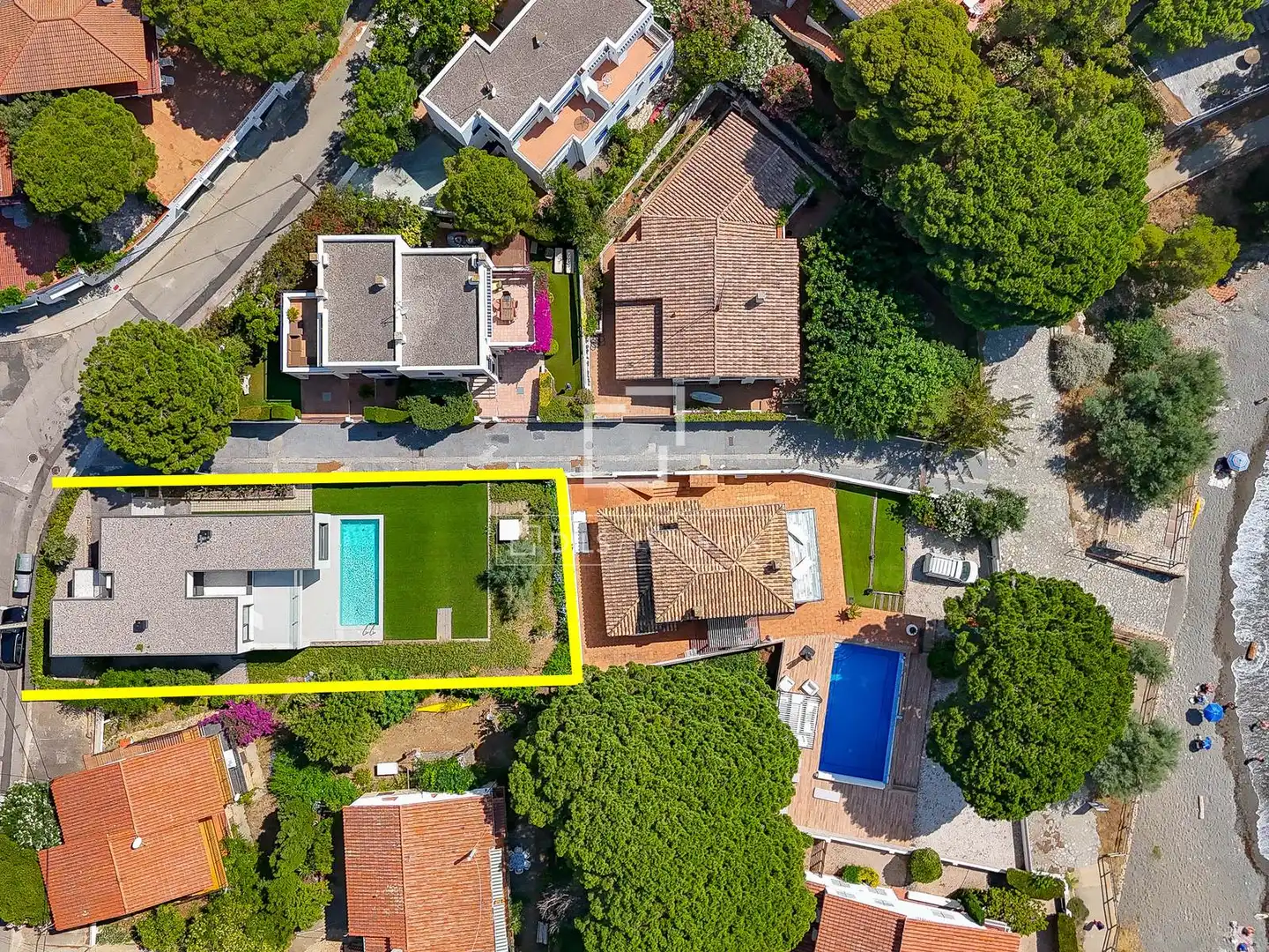 Vista exterior de Casa o xalet en venda en Llançà amb Aire condicionat, Calefacció i Jardí privat