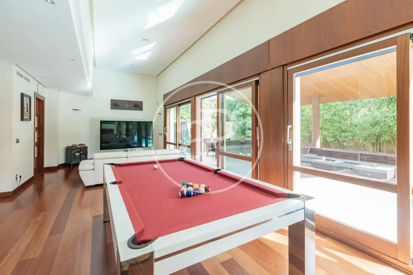 Sala de estar de Casa o chalet en venta en Madrid con Aire acondicionado, Calefacción y Jardín privado
