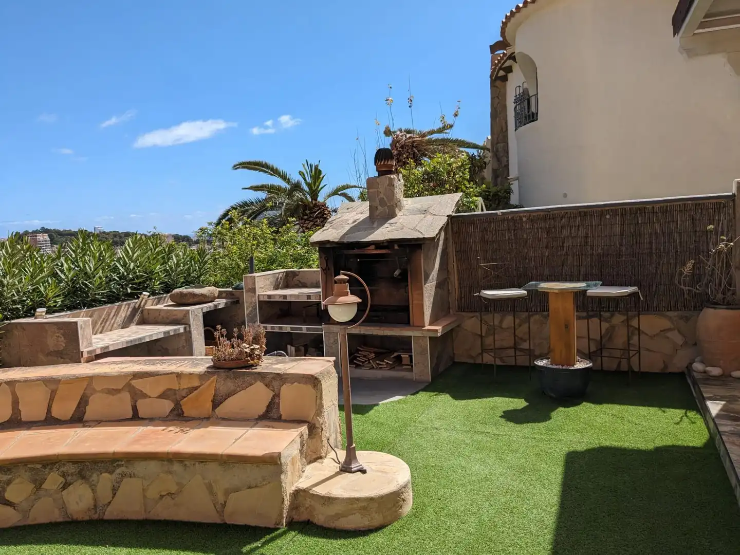 Terrassa de Casa o xalet en venda en Calpe / Calp amb Aire condicionat, Calefacció i Jardí privat