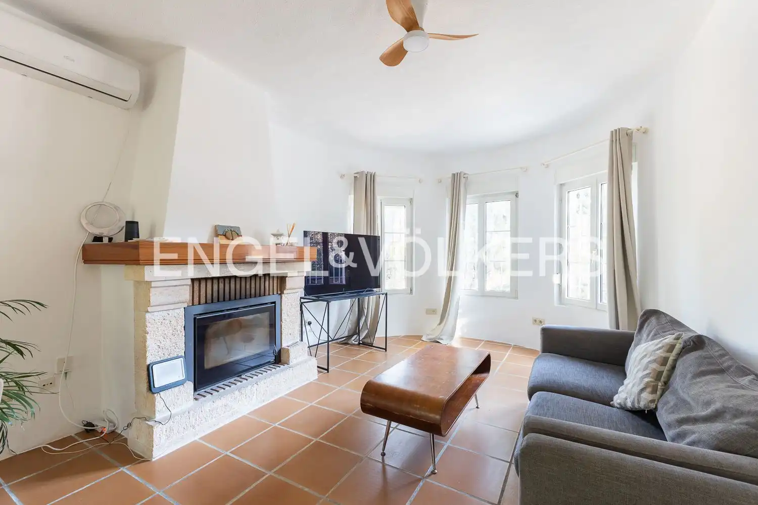 Sala de estar de Casa o chalet de alquiler en Paterna con Aire acondicionado, Calefacción y Jardín privado