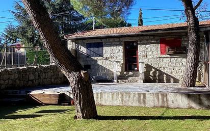 Exterior view of House or chalet for sale in Galapagar  with Private garden