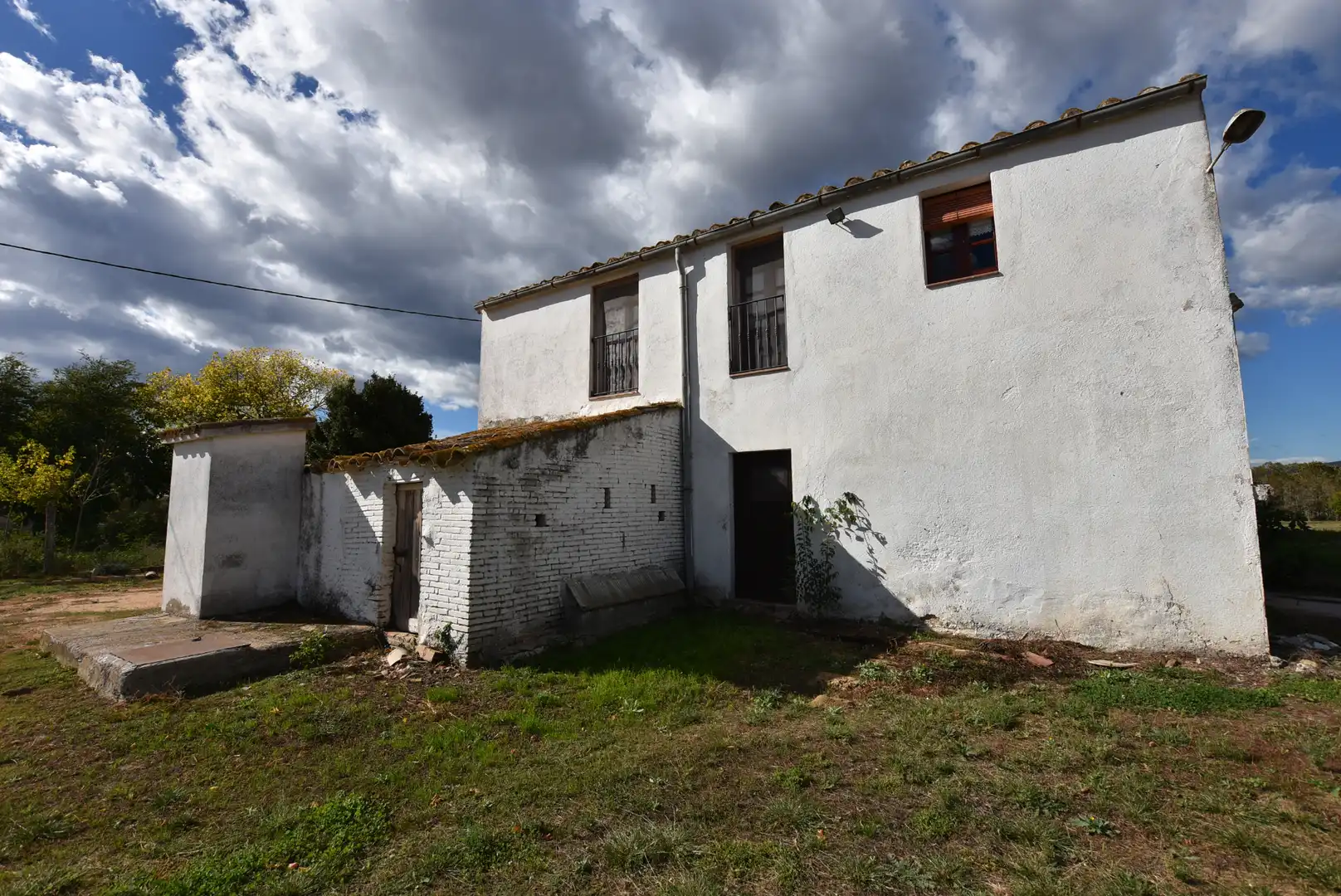 Vista exterior de Finca rústica en venta en Girona con Calefacción, Jardín privado y Amueblado