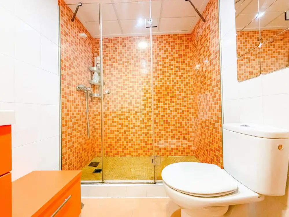 Baño de Apartamento en venta en Elda con Amueblado
