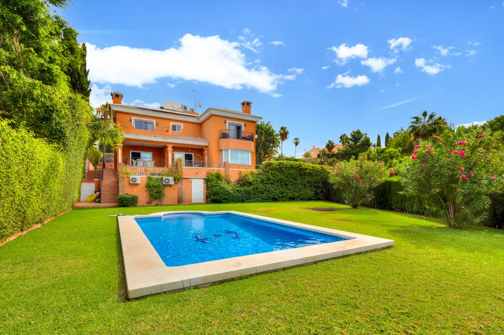 Garden of Houses for sale in Benalmádena  with Air Conditioner, Heating and Private garden