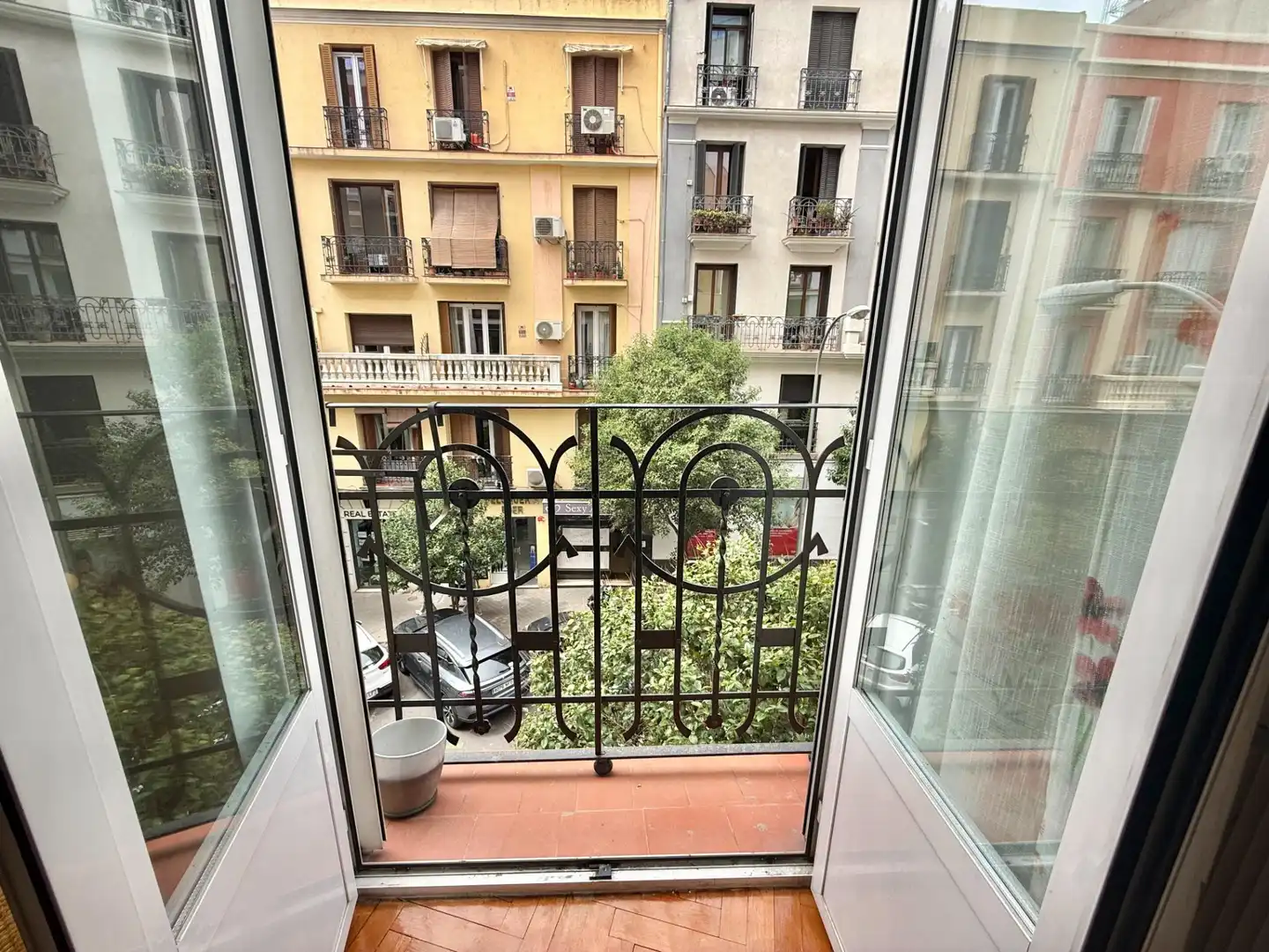 Terrasse von Wohnung zur Miete in Madrid mit Heizung, Möbliert und Balkon