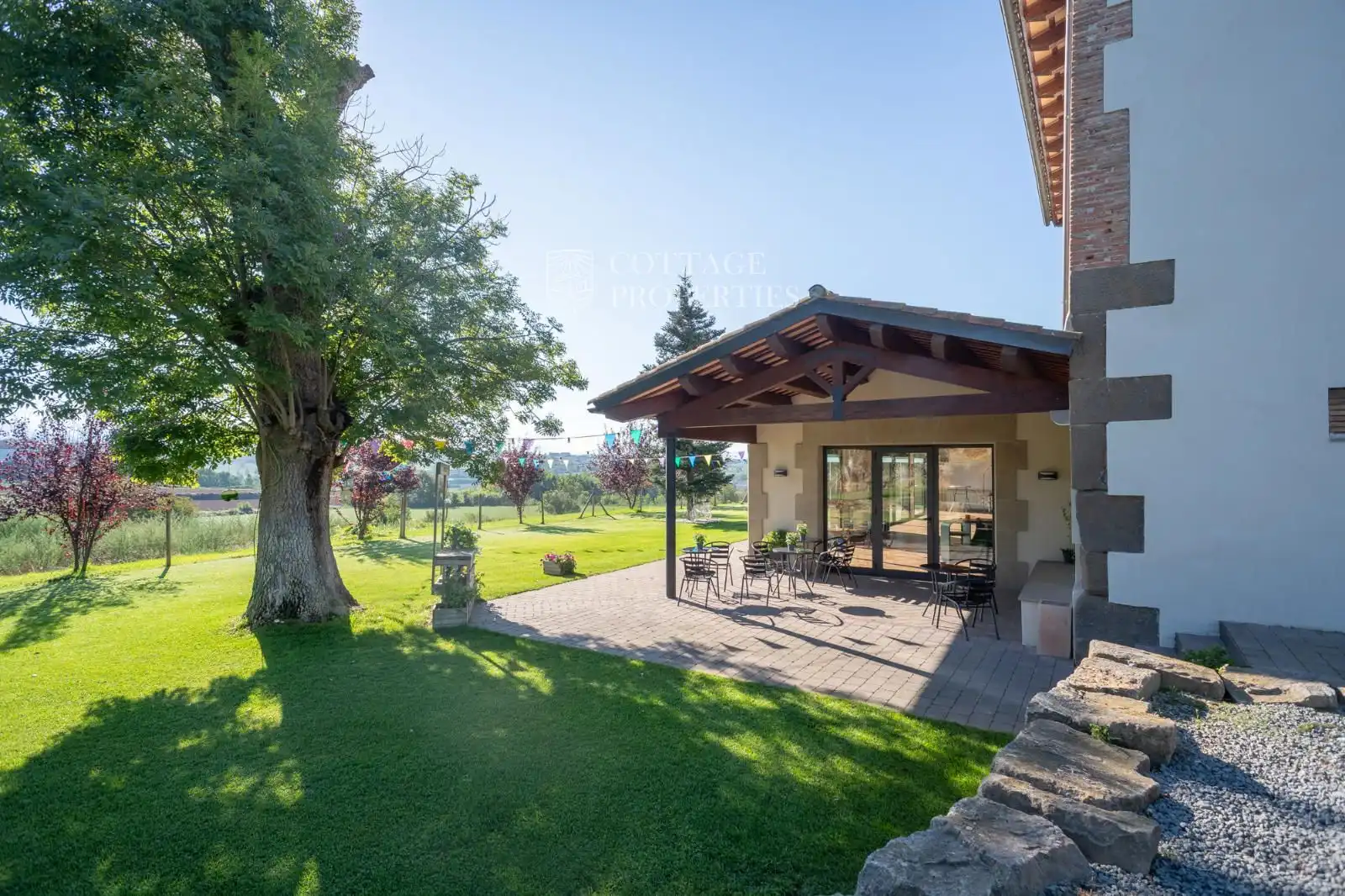 Terraza de Finca rústica en venta en Torelló con Terraza y Amueblado