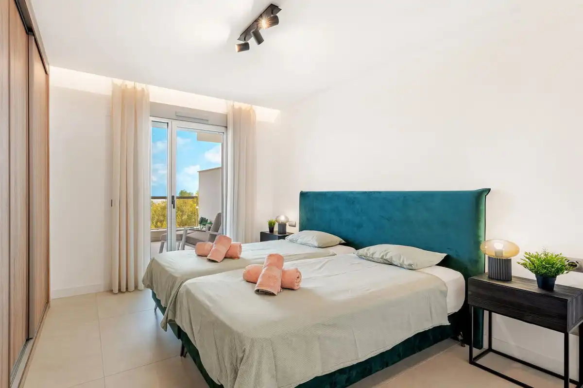 Habitación de Apartamento en venta en Mijas con Aire acondicionado, Amueblado y Piscina comunitaria
