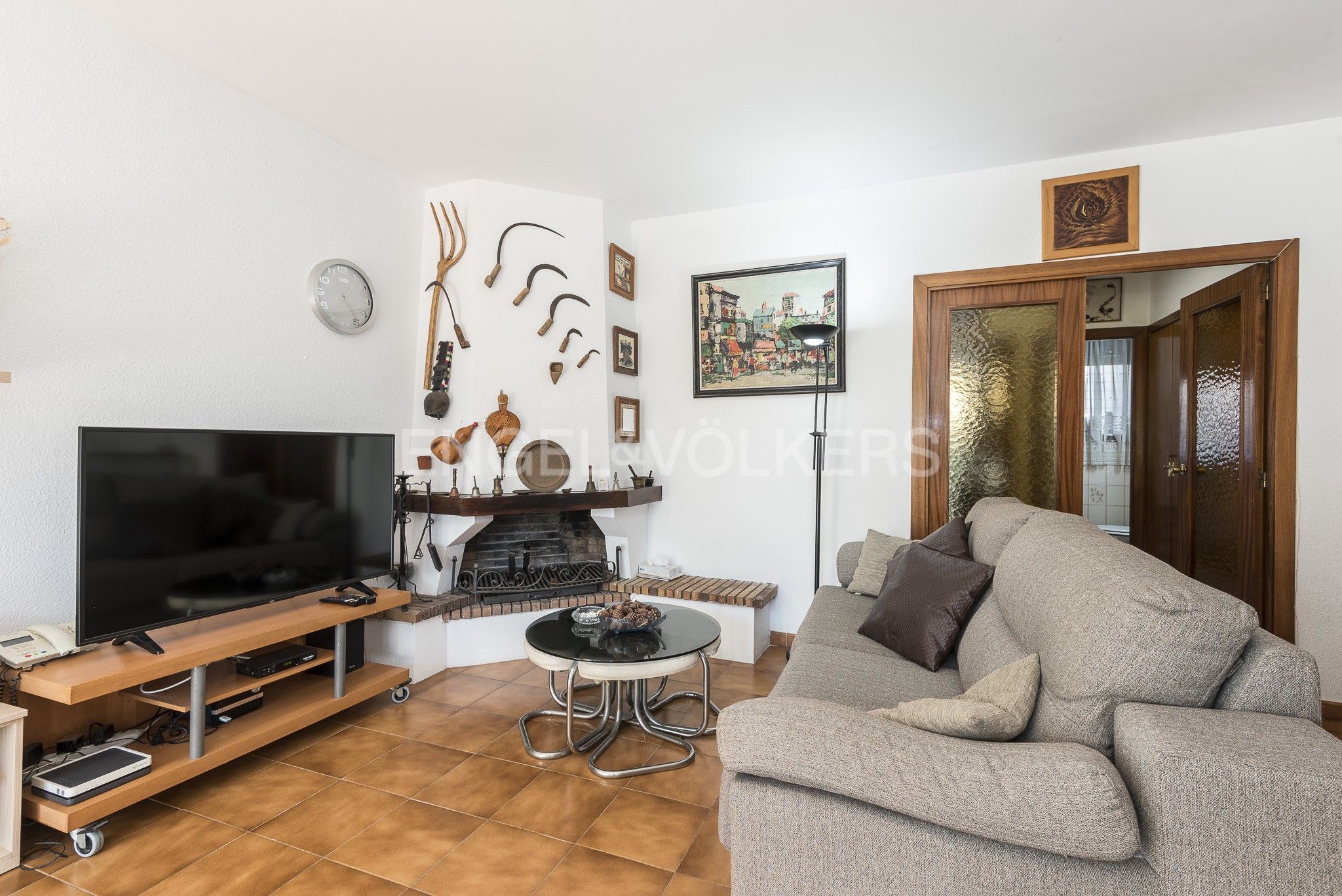 Living room of House or chalet for sale in El Vendrell  with Heating, Private garden and Terrace