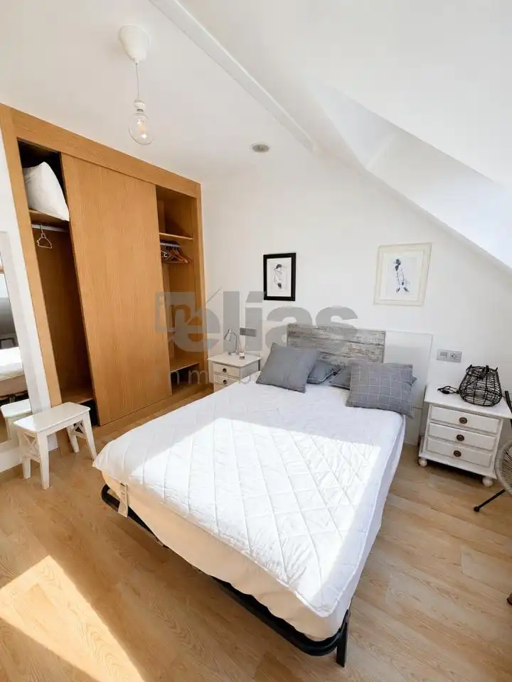 Bedroom of Attic for rent in Malpica de Bergantiños  with Heating, Terrace and Storage room