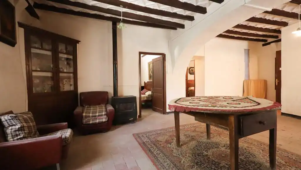 Sala de estar de Casa adosada en venta en Boadella i les Escaules