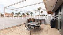 Terrace of Single-family semi-detached for sale in Rafelbuñol / Rafelbunyol  with Air Conditioner, Heating and Terrace