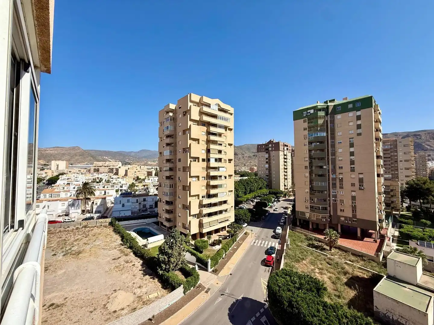 Exterior view of Flat for sale in Roquetas de Mar  with Air Conditioner, Heating and Terrace