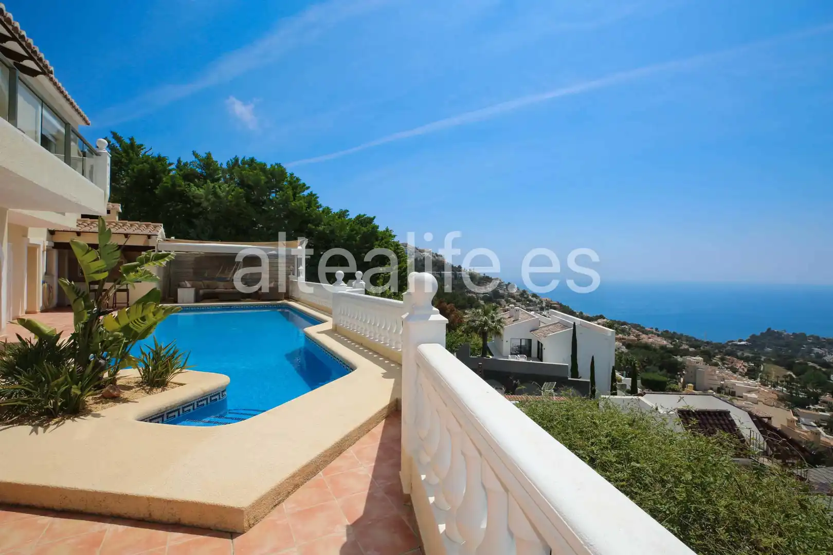 Exterior view of Houses for sale in Altea  with Air Conditioner, Heating and Private garden