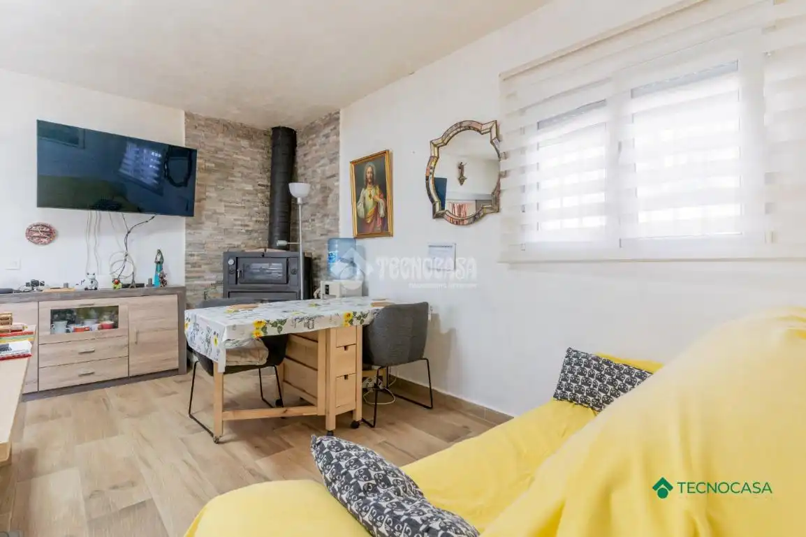 Sala de estar de Finca rústica en venta en Vícar con Aire acondicionado y Amueblado