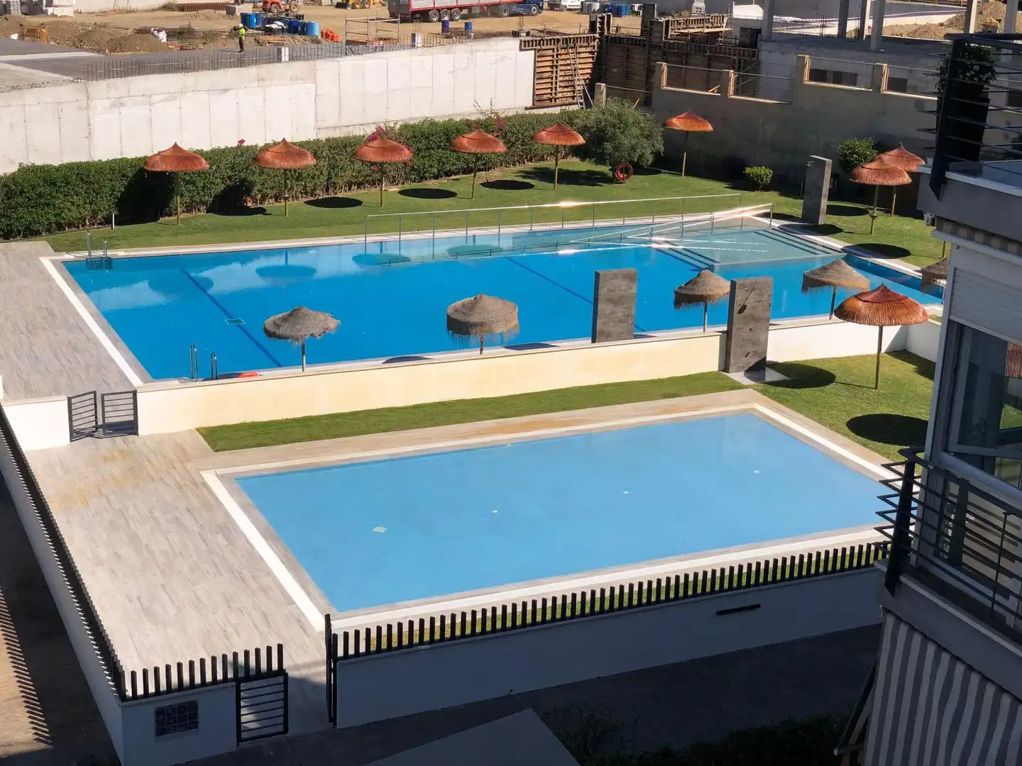Swimming pool of Flat for rent in Torrox  with Air Conditioner, Terrace and Furnished