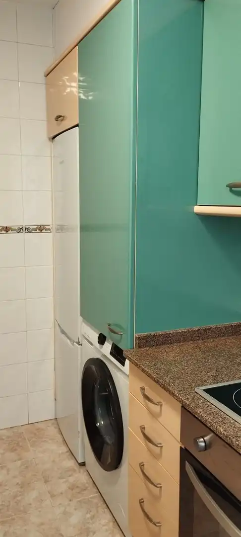 Küche von Wohnung zur Miete in Culleredo mit Heizung