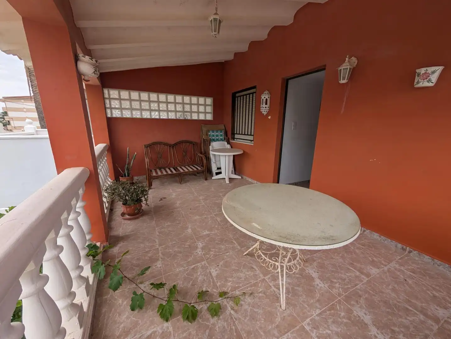 Balcony of Houses for sale in Dénia  with Air Conditioner, Private garden and Terrace