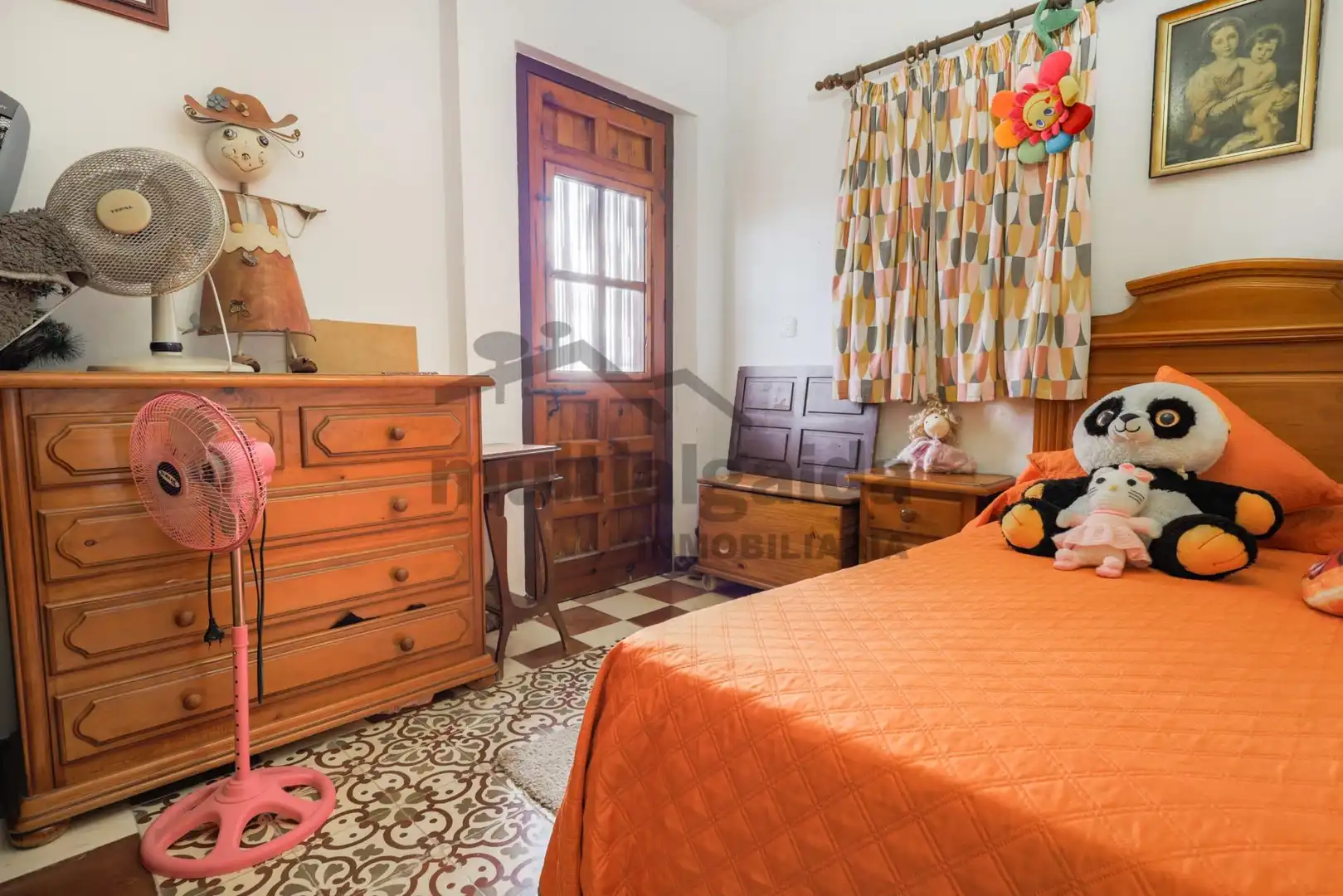 Bedroom of Houses for sale in Sanlúcar de Barrameda  with Air Conditioner, Private garden and Terrace