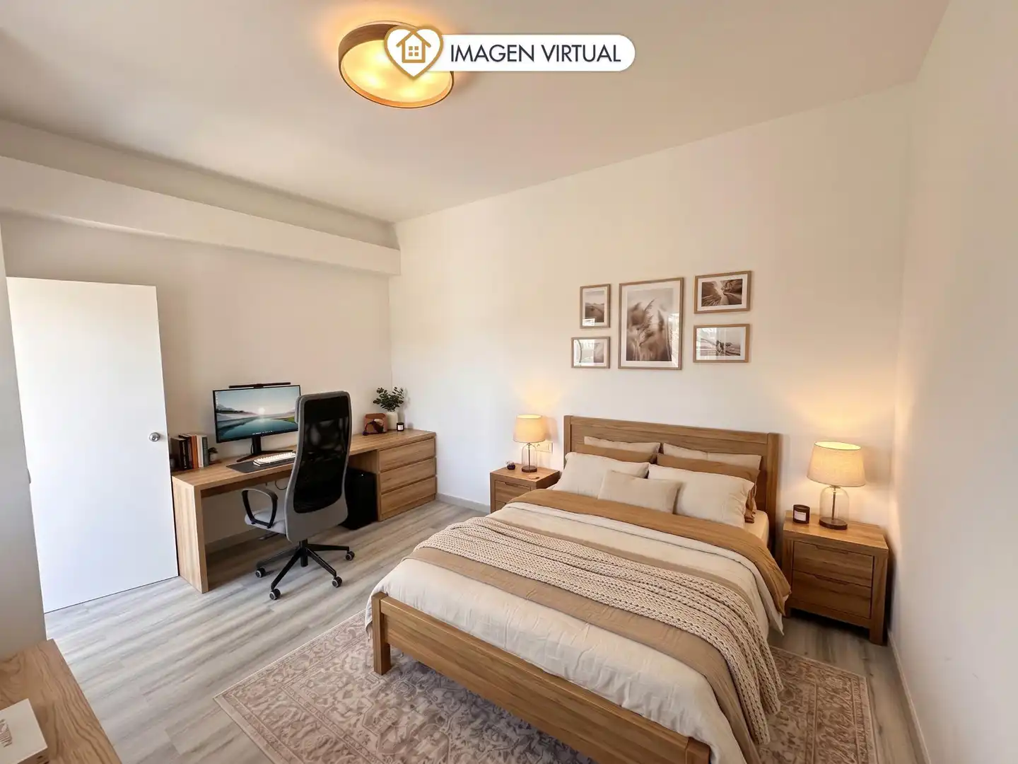 Dormitori de Casa o xalet en venda en Olesa de Bonesvalls amb Calefacció, Jardí privat i Parquet