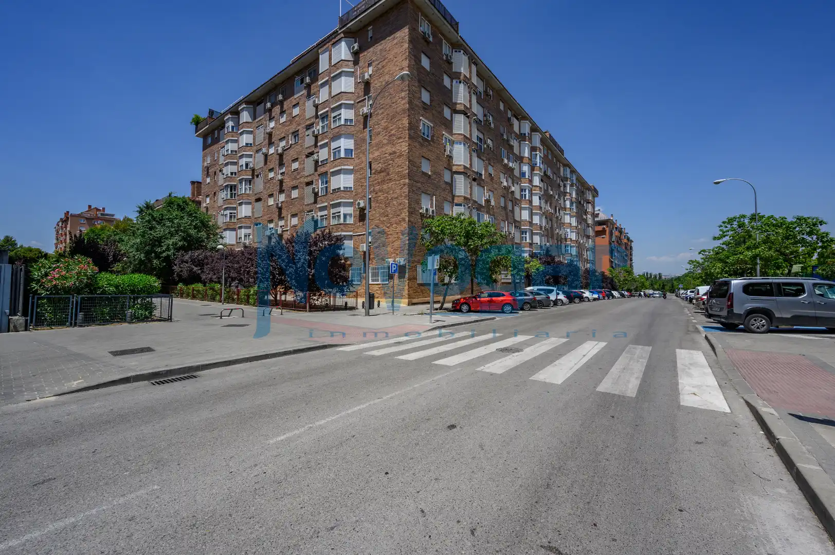 Exterior view of Flat for sale in Madrid  with Air Conditioner, Heating and Community pool