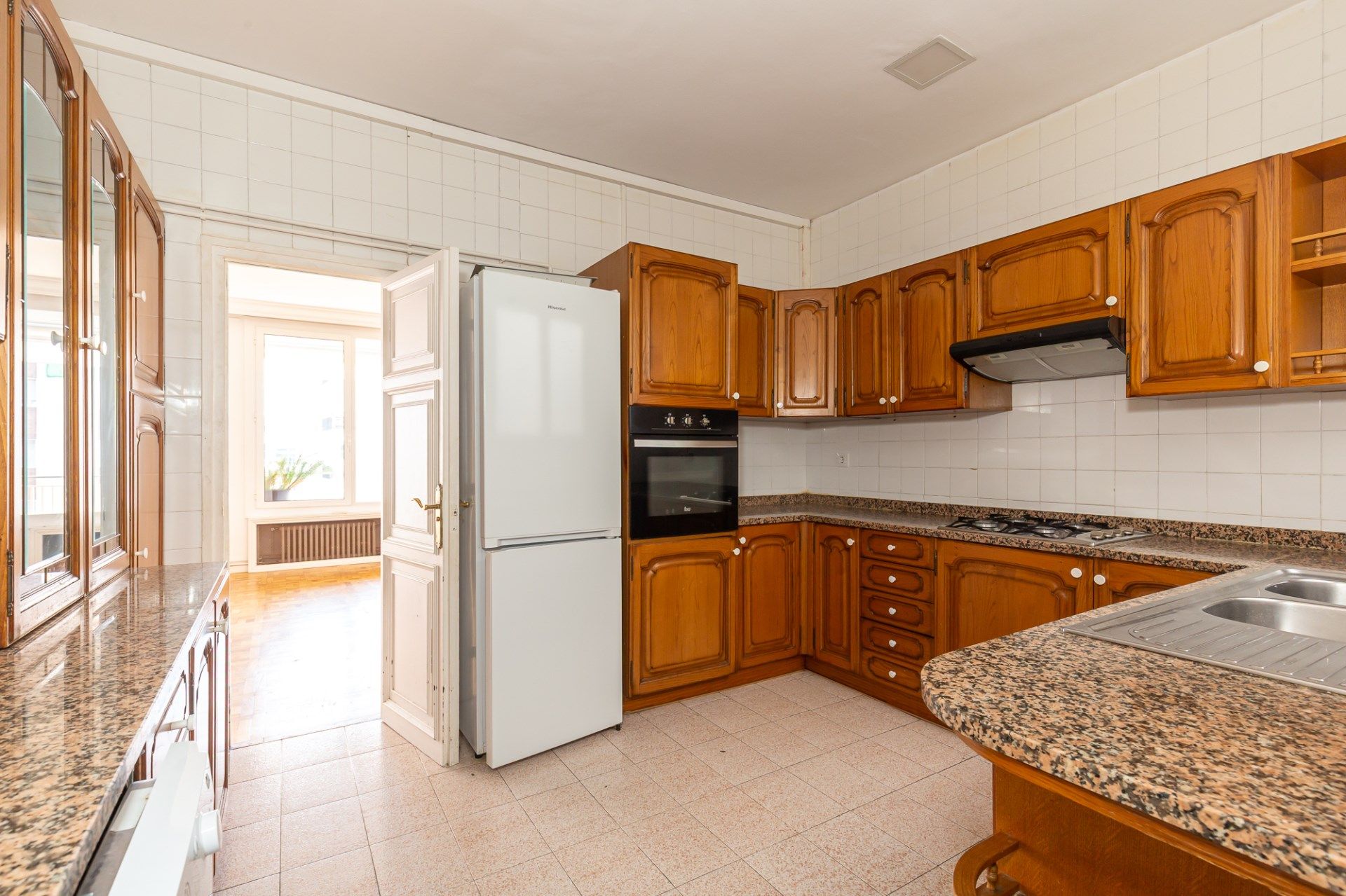 Kitchen of Flat to rent in  Barcelona Capital  with Heating and Balcony