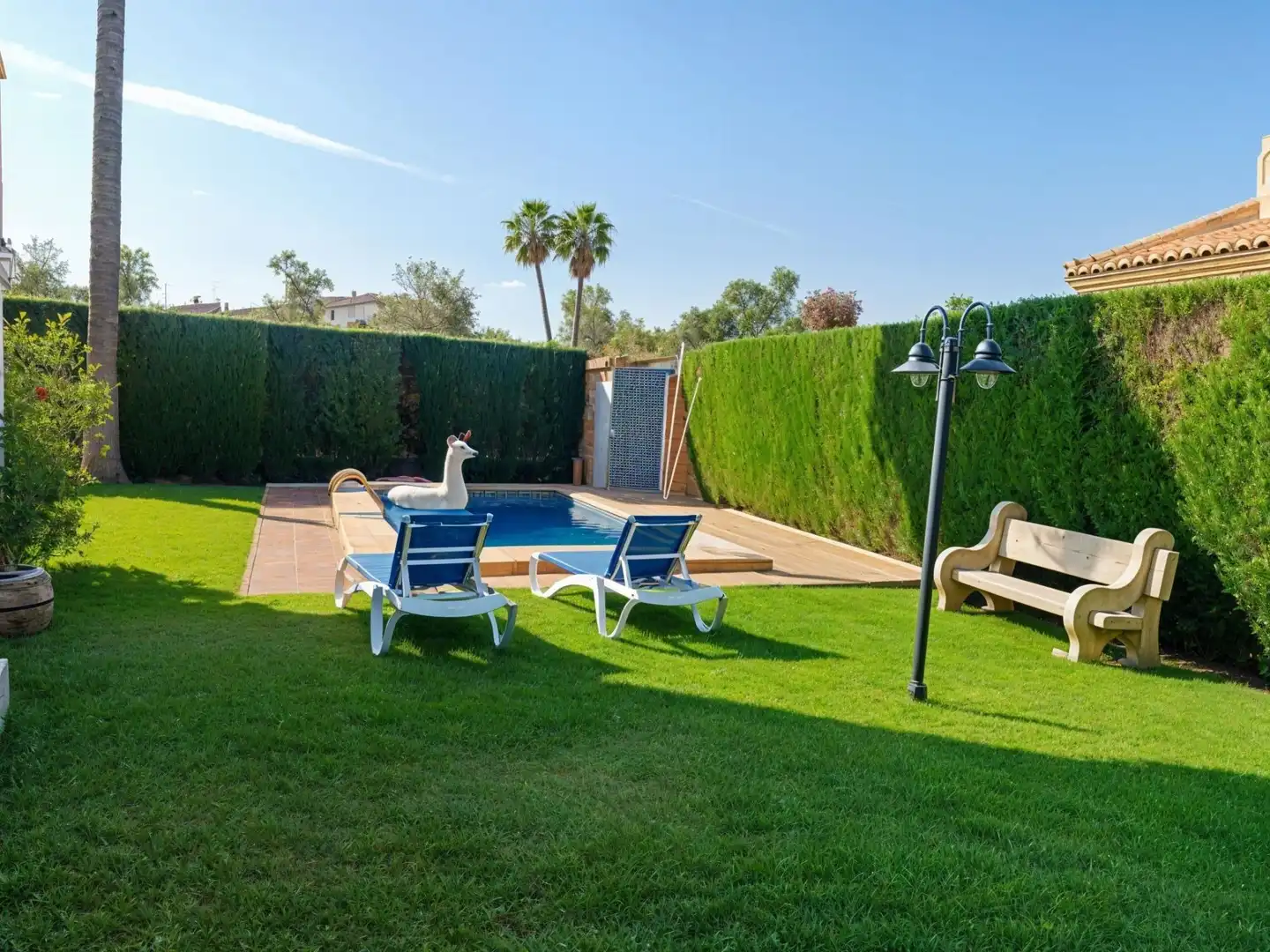 Garden of Houses for sale in Oliva  with Air Conditioner, Heating and Private garden