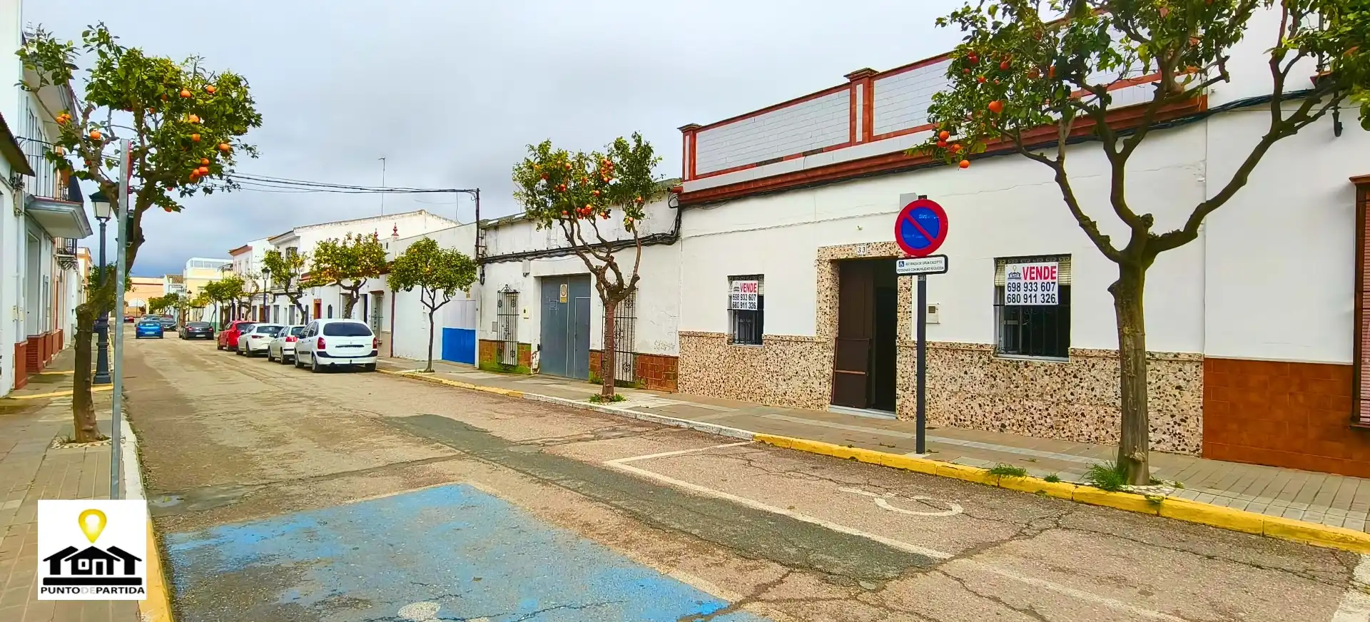 Vista exterior de Casa o xalet en venda en La Palma del Condado amb Traster, Moblat i TV