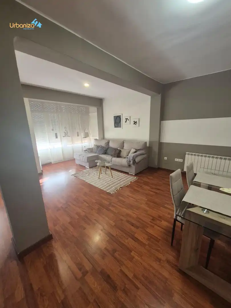 Wohnzimmer von Wohnungen zur Miete in Badajoz mit Klimaanlage, Heizung und Möbliert