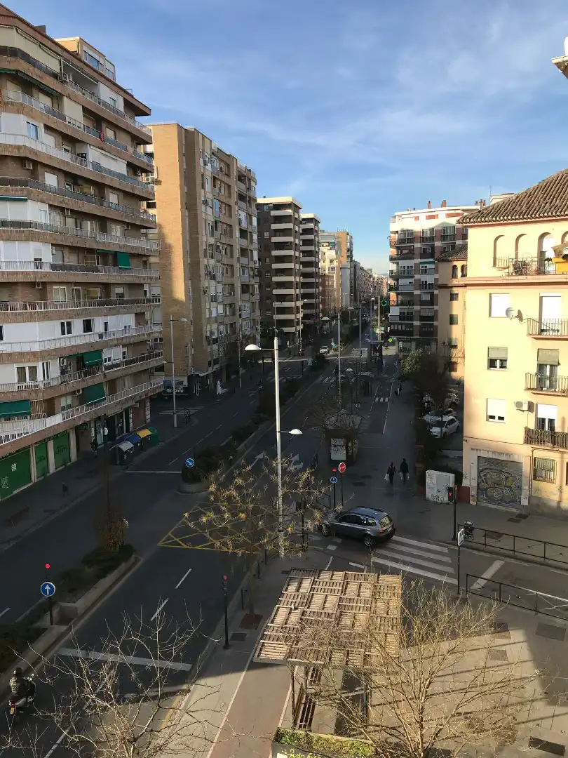 Exterior view of Flat for rent in Granada  with Terrace, Furnished and Microwave