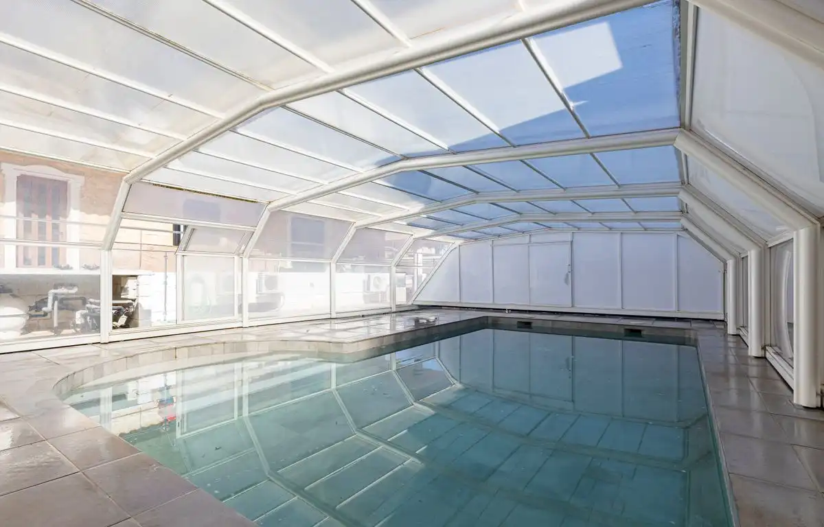 Piscina de Casa o chalet en venta en Alguazas con Aire acondicionado, Calefacción y Jardín privado