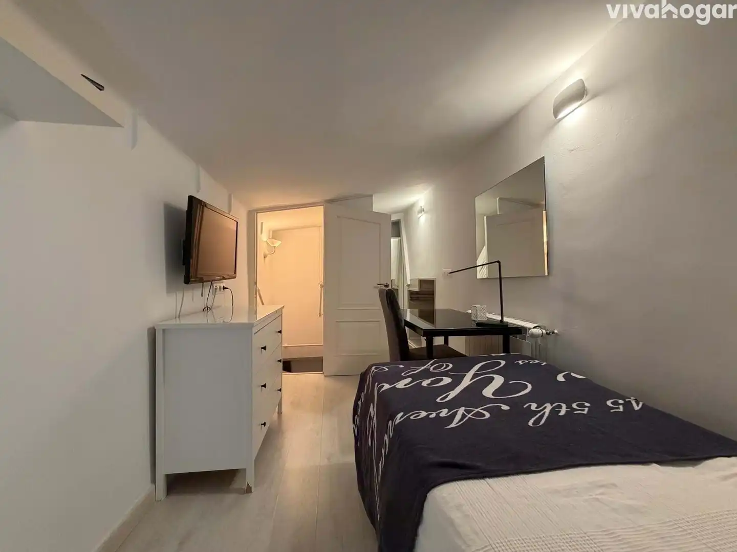 Habitación de Piso de alquiler en Madrid con Aire acondicionado, Calefacción y Amueblado