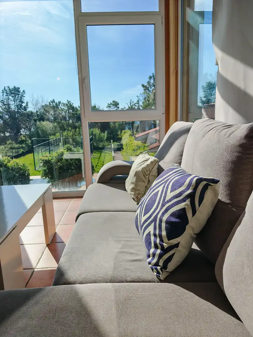 Balcony of Apartments for rent in Fisterra  with Furnished, Oven and Washing machine