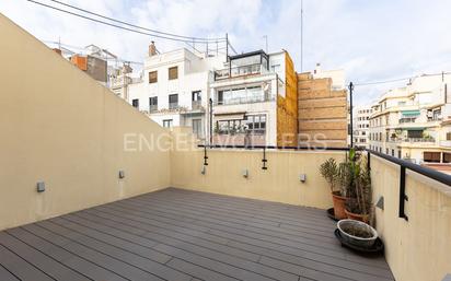 Terrace of Attic for sale in  Valencia Capital  with Air Conditioner, Heating and Parquet flooring