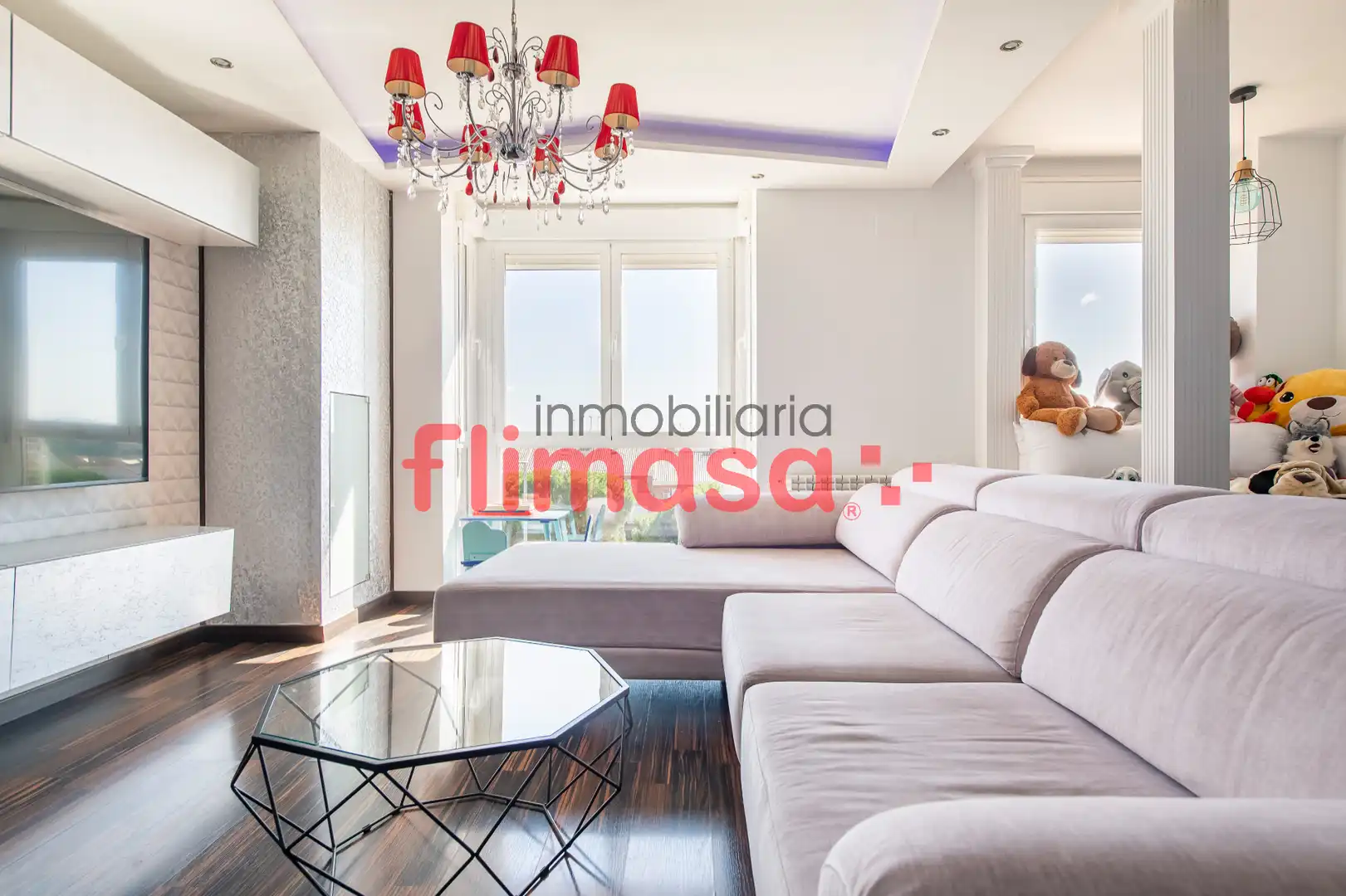 Living room of Duplexes for sale in Arroyomolinos (Madrid)  with Air Conditioner, Heating and Storage room