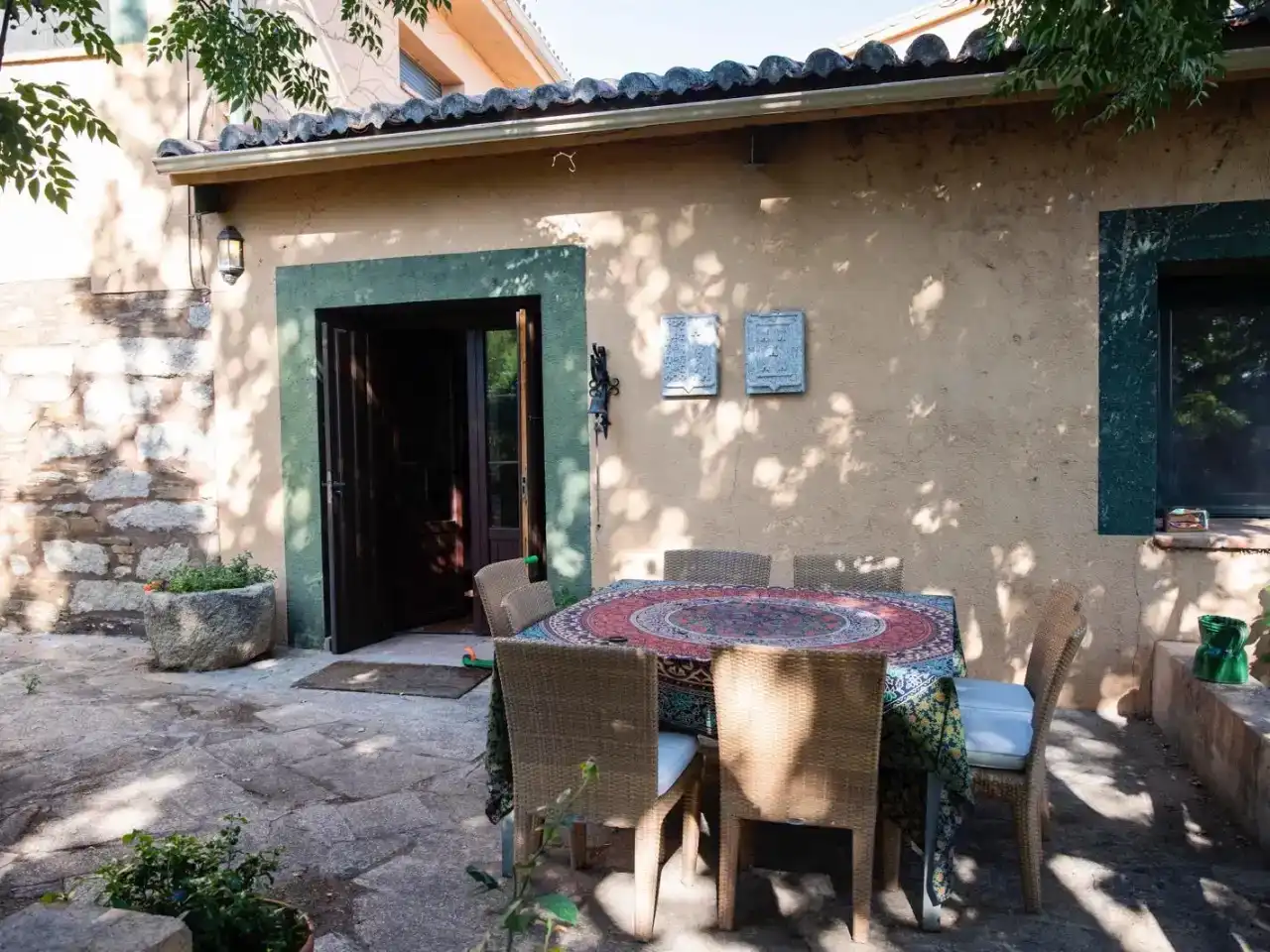 Terrassa de Finca rústica en venda en Garvín amb Aire condicionat, Jardí privat i Piscina