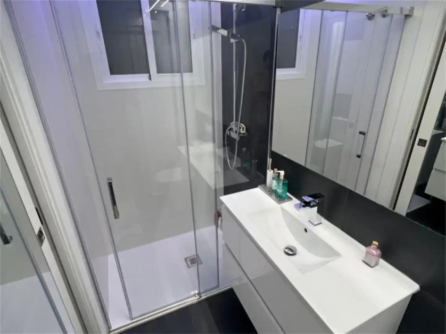 Badezimmer von Wohnung zur Miete in Puçol mit Klimaanlage, Schwimmbad und Balkon