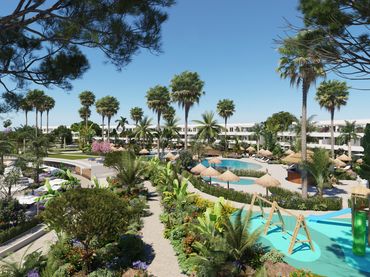 Baixos amb piscina en venda a La Alcaidesa