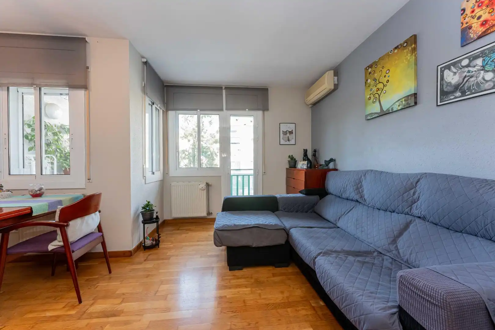 Wohnzimmer von Wohnung zum Verkauf in Gavà mit Klimaanlage, Heizung und Parkett