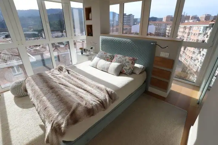 Bedroom of Flat for sale in Bilbao   with Heating