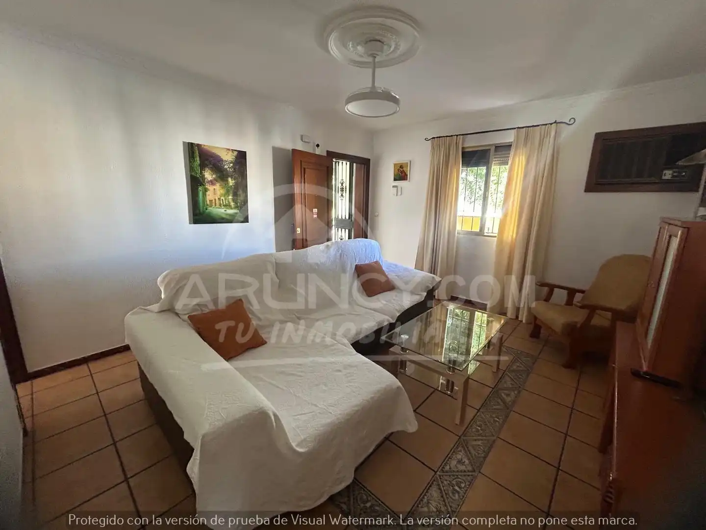 Living room of Flat for rent in Alcalá de Guadaira  with Air Conditioner and Furnished