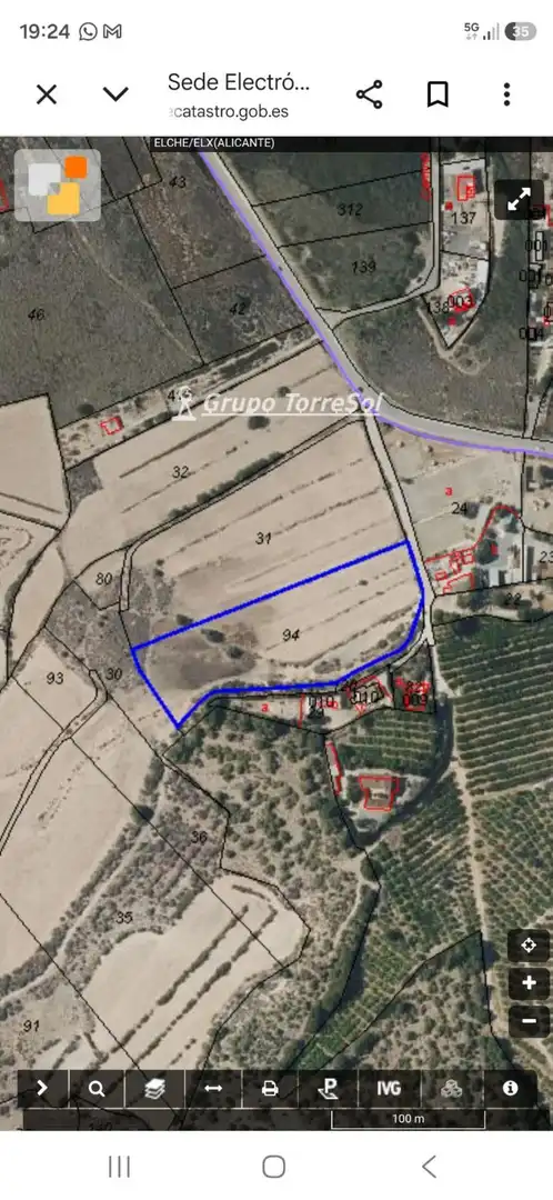 Terreno en venta en Elche / Elx