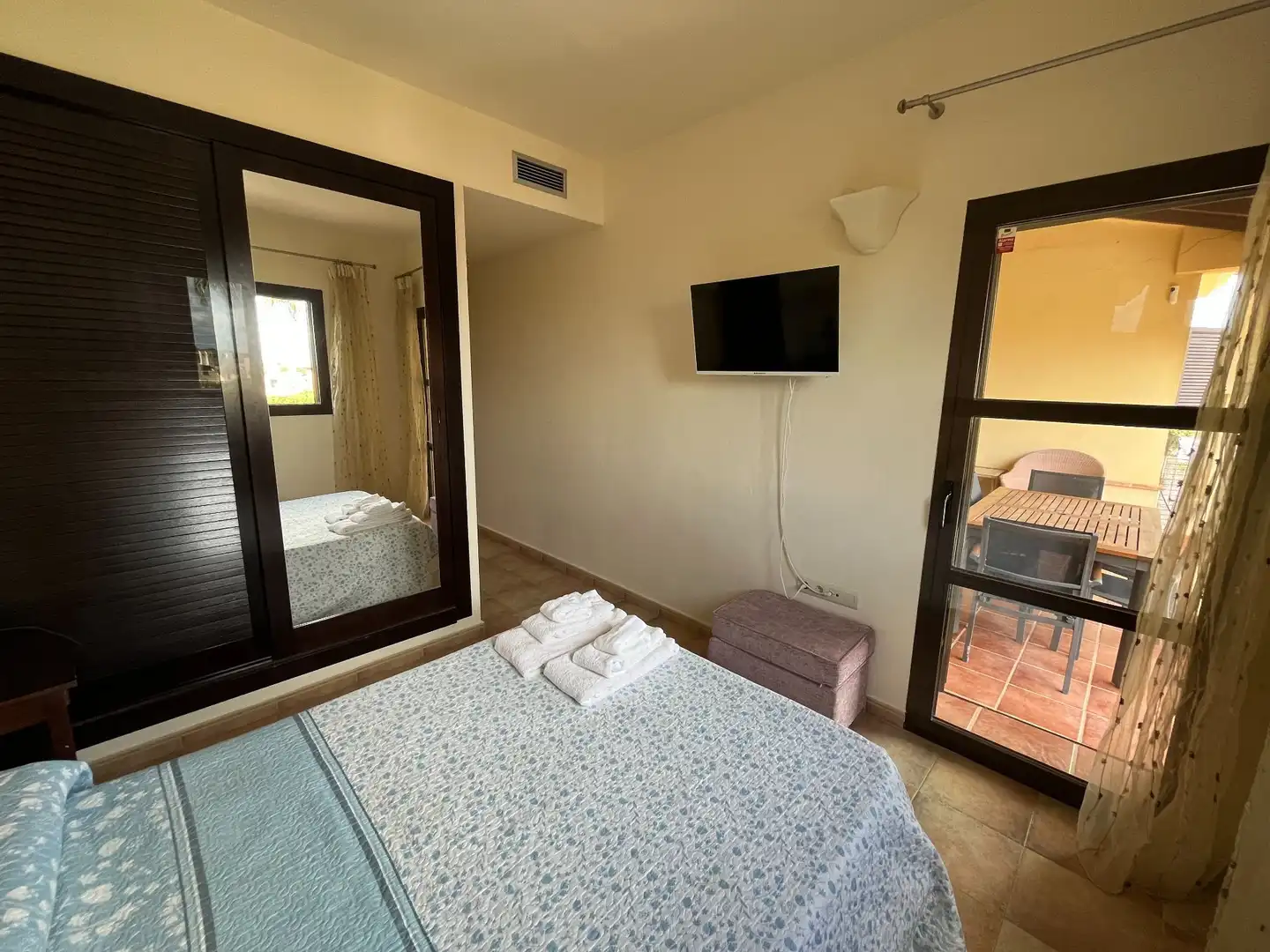 Dormitori de Casa adosada en venda en Fuente Álamo de Murcia amb Aire condicionat, Jardí privat i Terrassa