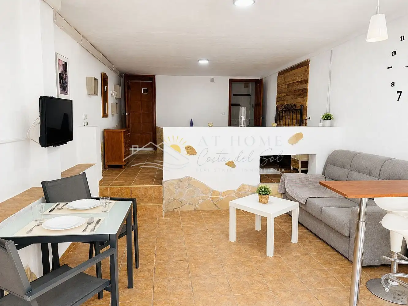 Living room of Apartments for rent in Nerja  with Terrace, Swimming Pool and Oven